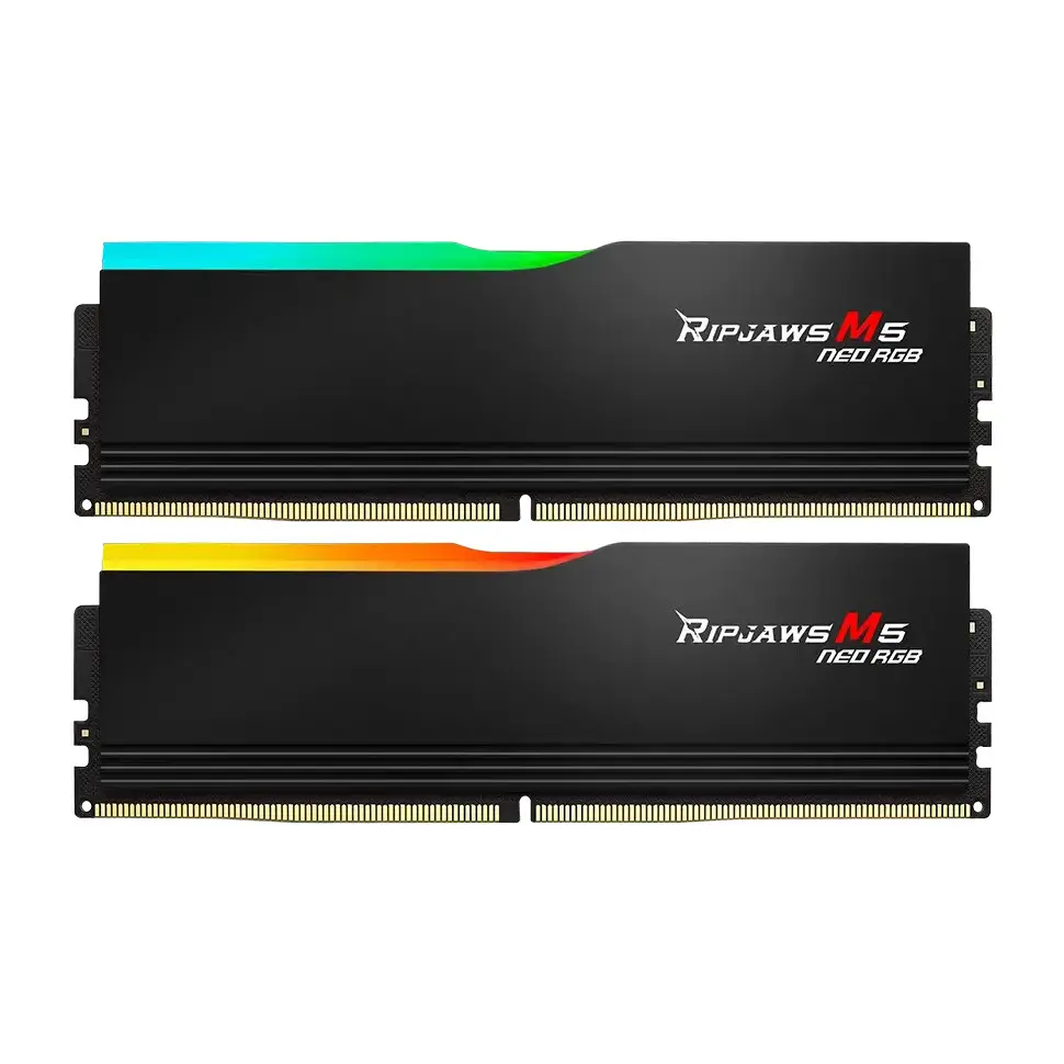 Памет G.SKILL Ripjaws M5 Neo RGB 48GB (2x24GB) DDR5-6000 CL30 - AMD EXPO, (35940039)