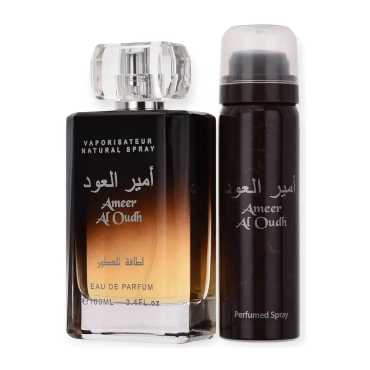 Подаръчен комплект Lattafa Ameer Al Oudh, парфюмна вода EDP 100 ml + дезодорант 50 ml, унисекс, (35950570)