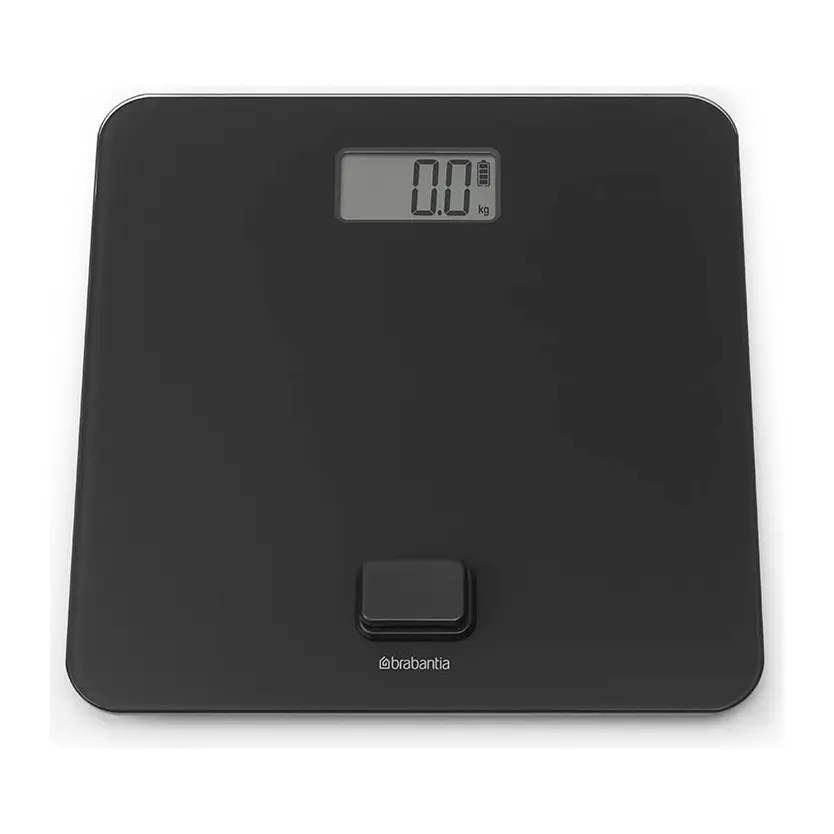 Дигитална везна за баня Brabantia ReNew Dark Grey, работа без батерии, (35942106)