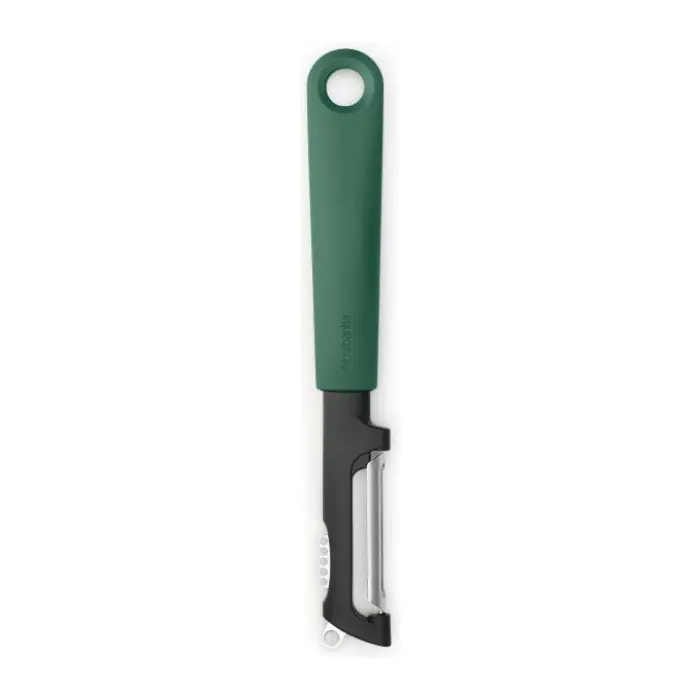 Белачка с подвижно острие Brabantia Tasty+ Fir Green, с мини ренде за цитрусови кори, (35943346)