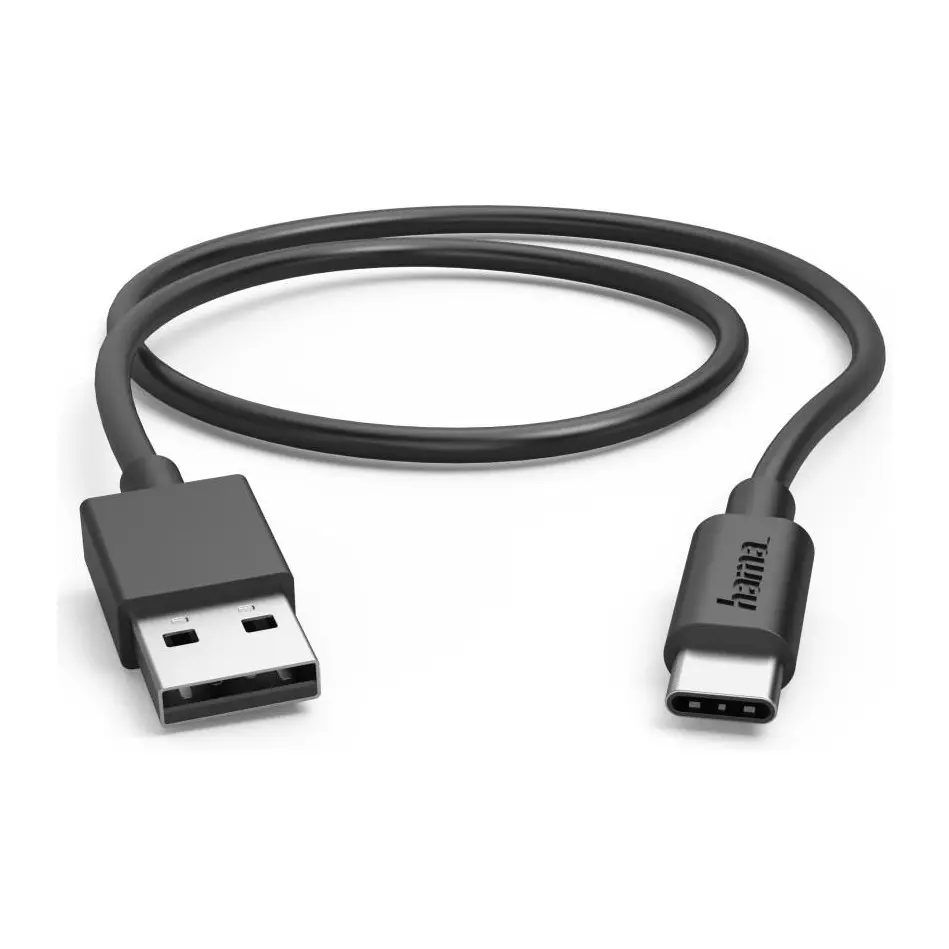 HAMA Кабел  USB-C - USB А, 0,5 м, 480Мbit/ 3А, черен, (35939575)
