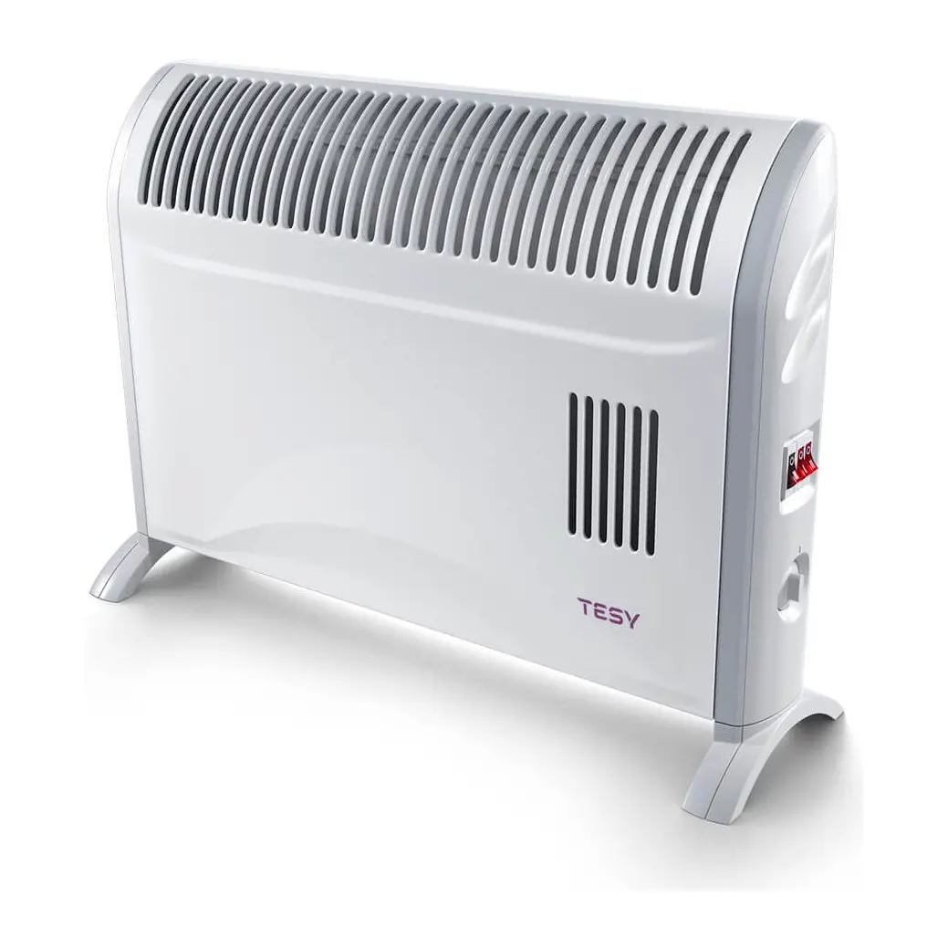 Kонвектор TESY CN204ZF подов, 2000W, Бял, (14365)