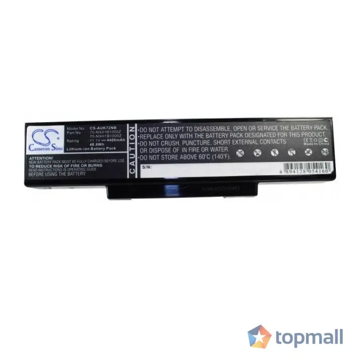 Батерия за лаптоп Asus N71 K72 K72J K72F K73SV N71 N73 N73S N73SV X73S, 10.8V, 4400mAh CAMERON SINO, (35936133)