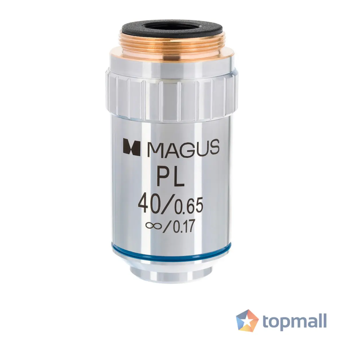 Планахроматичен обектив с корекция до безкрайност MAGUS MP40 40x/0,65 ∞/0,17, (35949533)