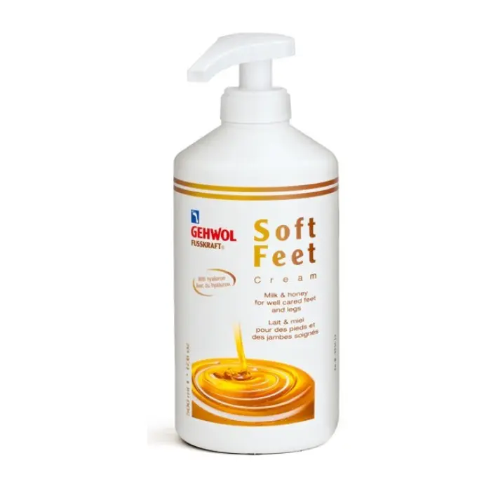 Крем за крака Gehwol Fusskraft Soft Feet Milk&Honey, за ежедневна употреба, 500 мл, (35924174)