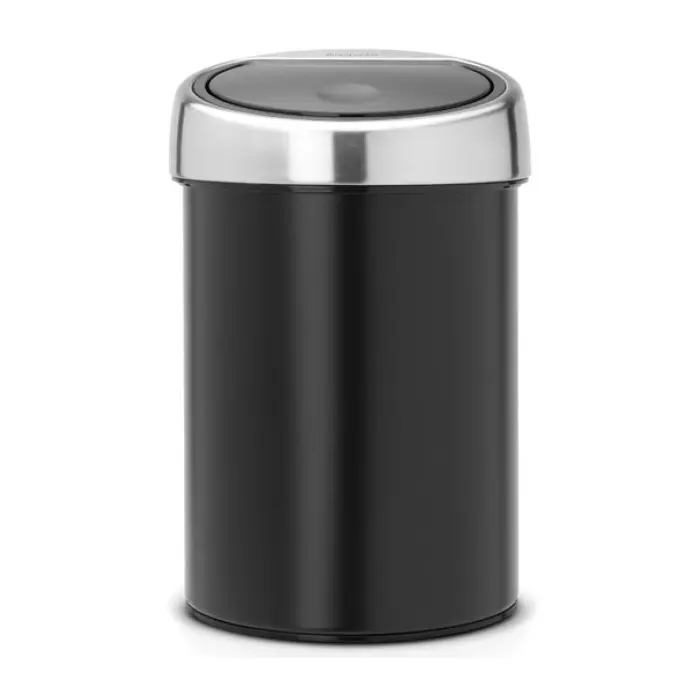 Кош за смет Brabantia Touch Bin 3L, Matt Black, (35945071)