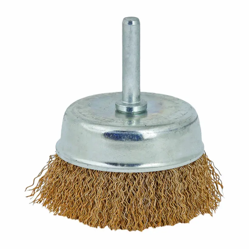 Четка за бормашина камбана месинг ø 75mm (3"), (35925818)