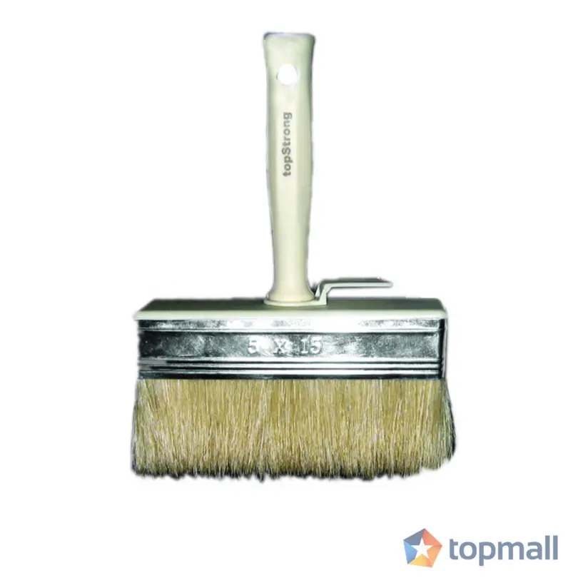 Четка баданарка естествен косъм 30х100mm TopStrong, (35928599)