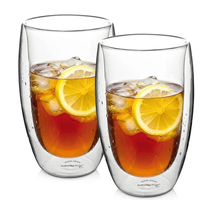 Чаша за студени напитки Luigi Ferrero Coffeina FR-8067 500ml, 2 броя, (35949734)