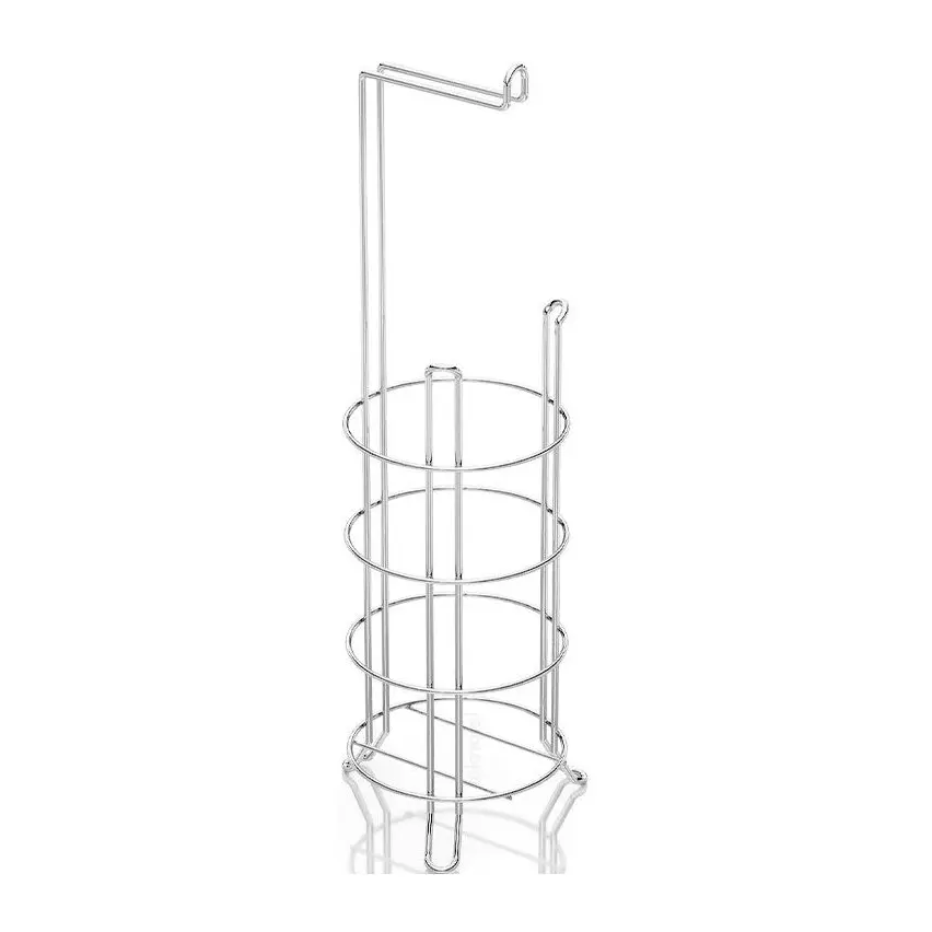 Поставка за тоалетна хартия TEKNO TEL mg 093, 4 ролки, 18х55 см, хром, (18301)