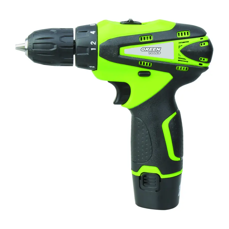 Бормашина акум. Li-ion 12V 2-ск. 1.5Ah 22Nm GREEN TOOLS GT-CDL19, (35924398)