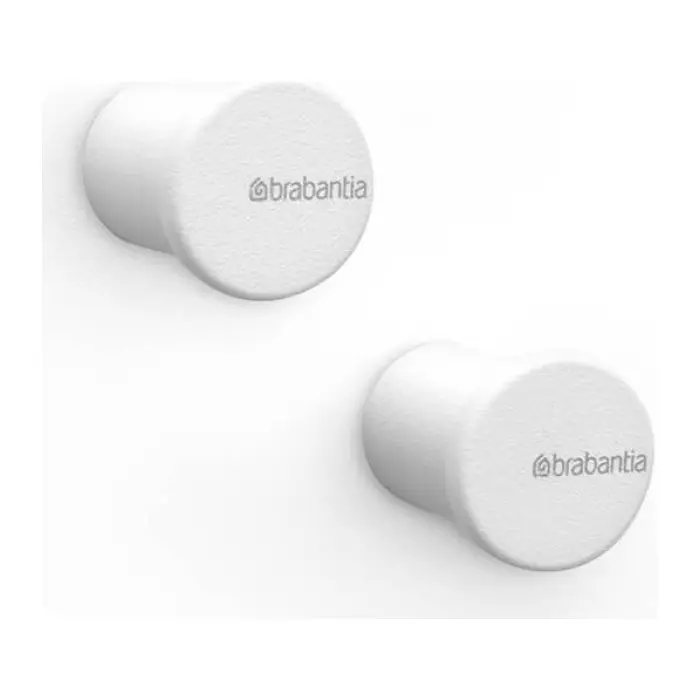 Комплект закачалка за кърпа Brabantia MindSet Mineral Fresh White 2 броя, (35942519)