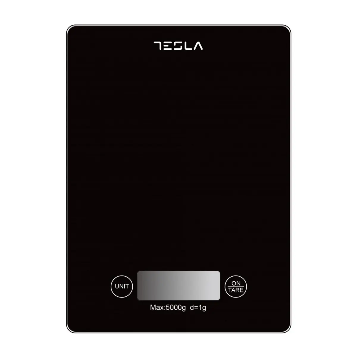 Кухненска везна Tesla KS201B, 5 кг, Черен, (35930892)
