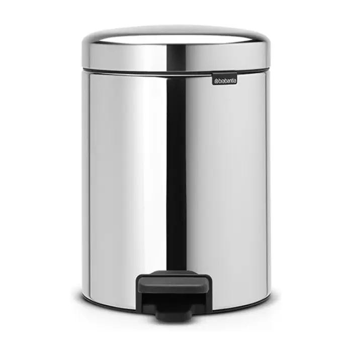 Кош за смет с педал Brabantia NewIcon 5L, Brilliant Steel, (35941075)