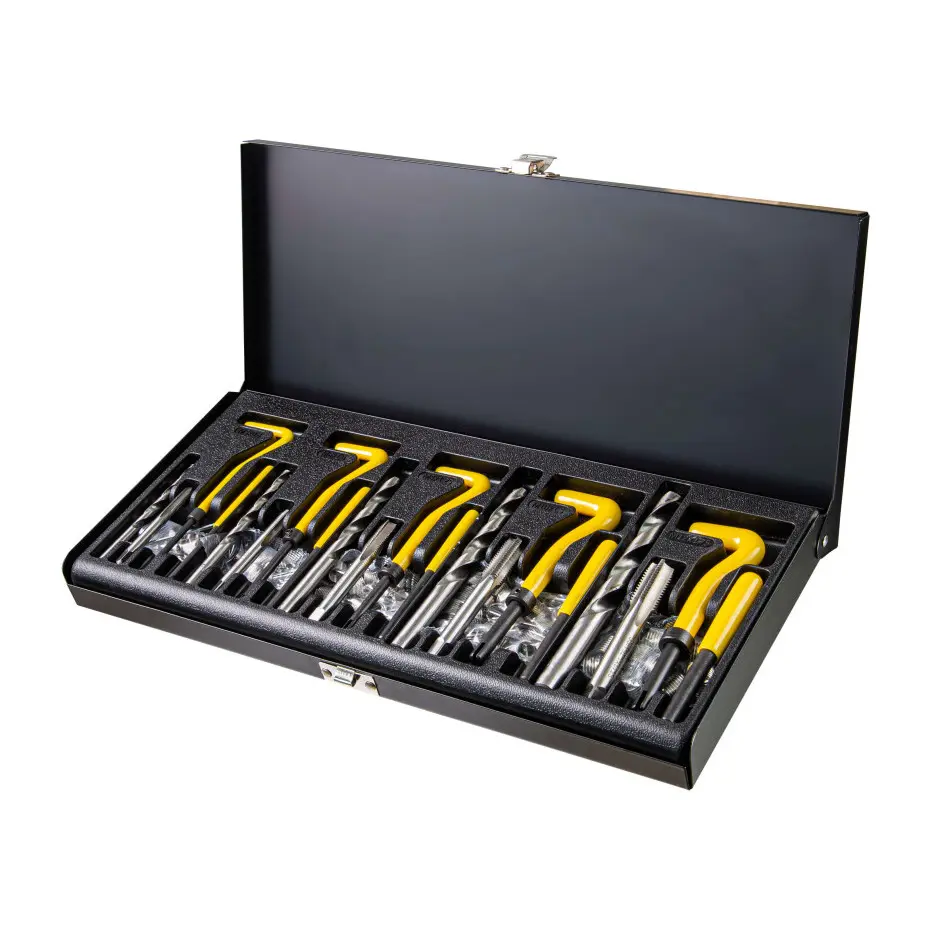 Комплект за възстановяване на резби, M5-M12, 131 части Topmaster Professional, (35929641)