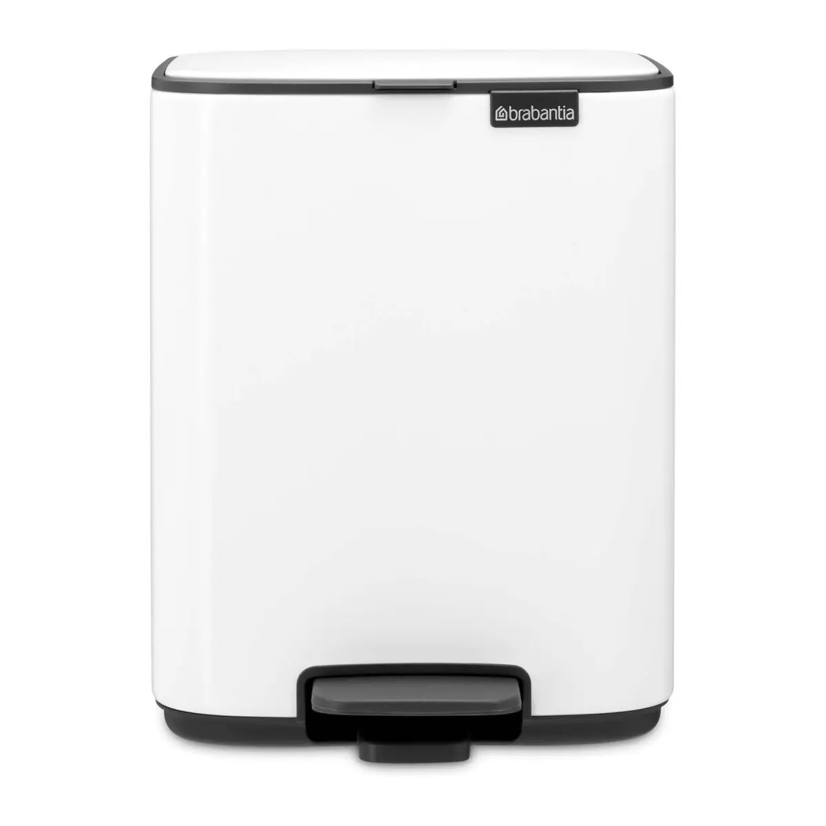 Кош за смет Brabantia Bo Pedal 7L, White, (35947241)