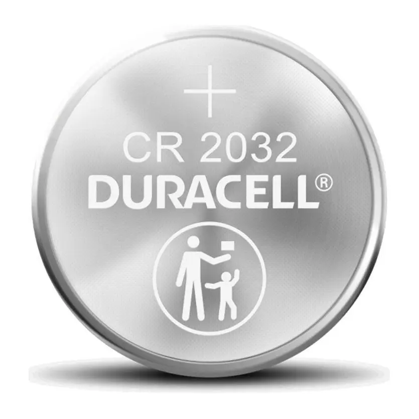 Бутонна батерия литиева CR 2032 3V BULK industrial  DURACELL (20 бр. в тарелка) цена за 1 батерия, (35937689)