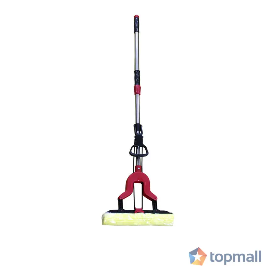 Подочистачка SAPIR SP-1120-HA1, Телескопична дръжка 1.30 м, Червено/жълто, (18530)