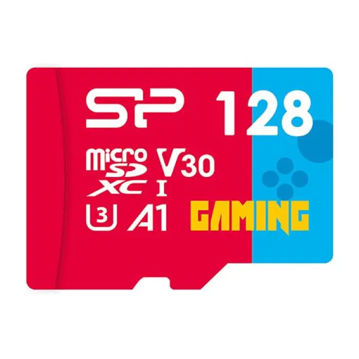 Карта памет Silicon Power Superior Gaming 128GB, microSDHC/SDXC, Class 10, A1, V30, UHS-I U3, SD Adapter, (35937665)