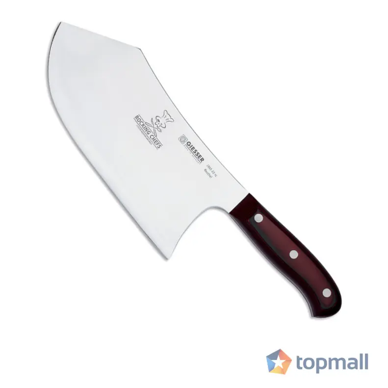 Шефски нож Giesser серия PremiumCut Butcher No 1, Rocking Chefs, Micarta 22 см острие, (35945247)