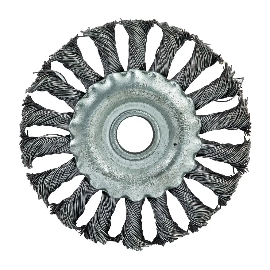 Четка за флекс плоска плетена ø100mm, (35925833)