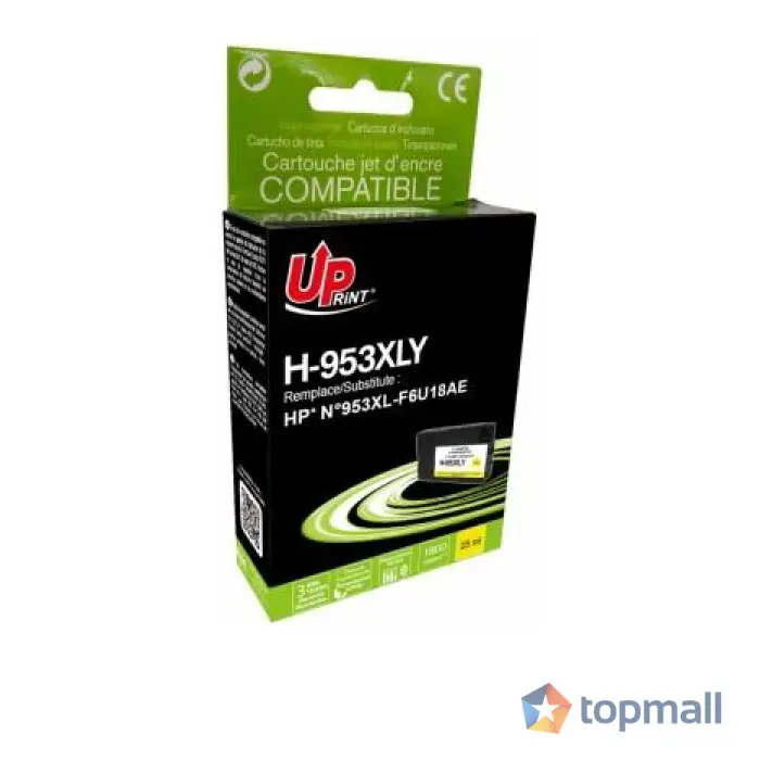 Мастилница UPRINT F6U18AE, HP 953XL, OfficeJet Pro 8210/8710/7720, 25 ml, Yellow, (35933705)