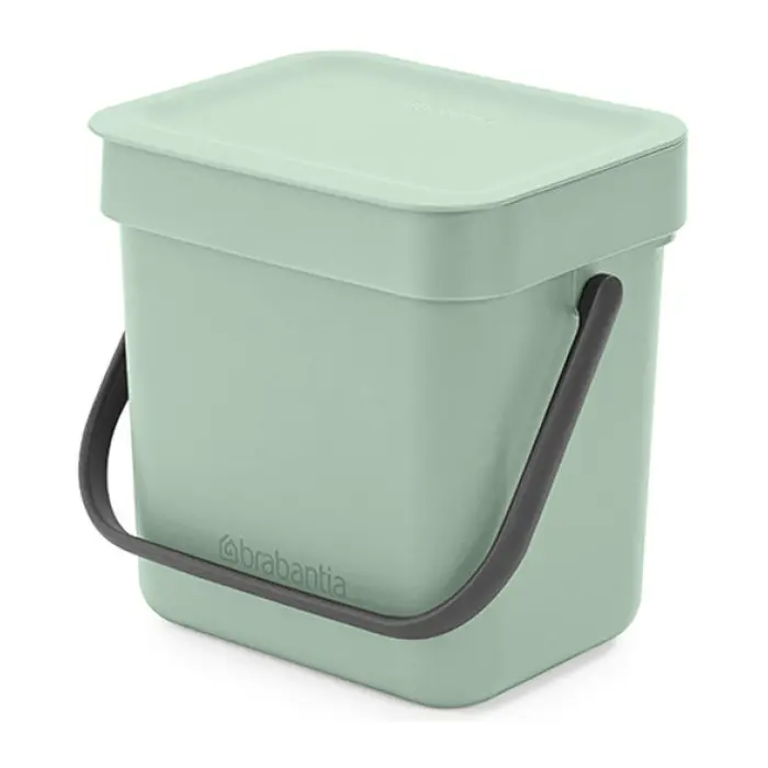 Кош за смет за разделно събиране Brabantia Sort&Go 3L, Jade Green, (35942423)