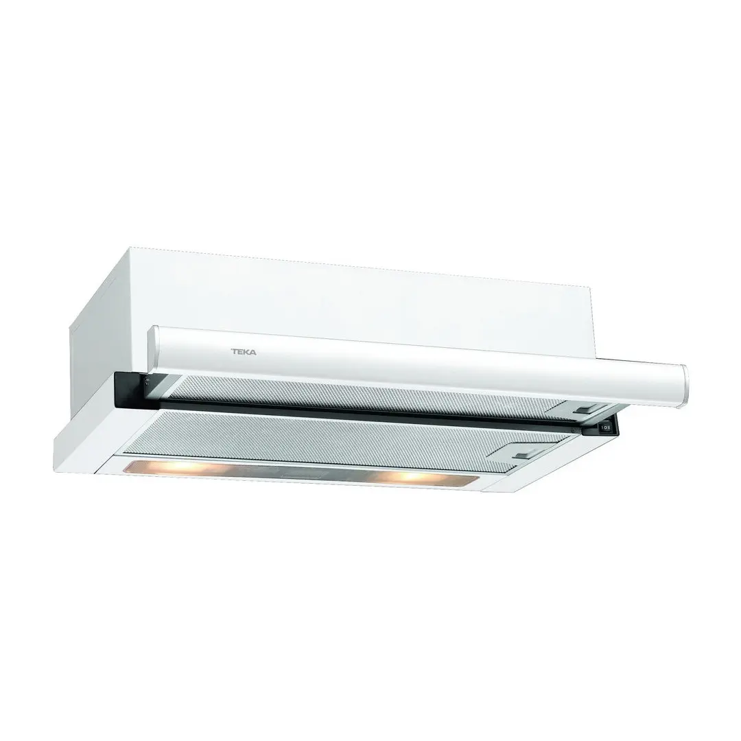 Телескопичен абсорбатор TL6310, за вграждане, 60 см, бял, (35949010)