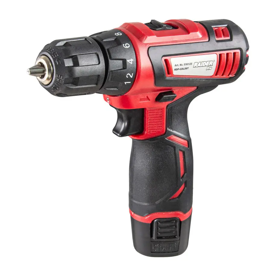 Бормашина акум. 12V 2-ск. 2x1.5Ah 1h RAIDER PRO RDP-CDL09T, (35924349)