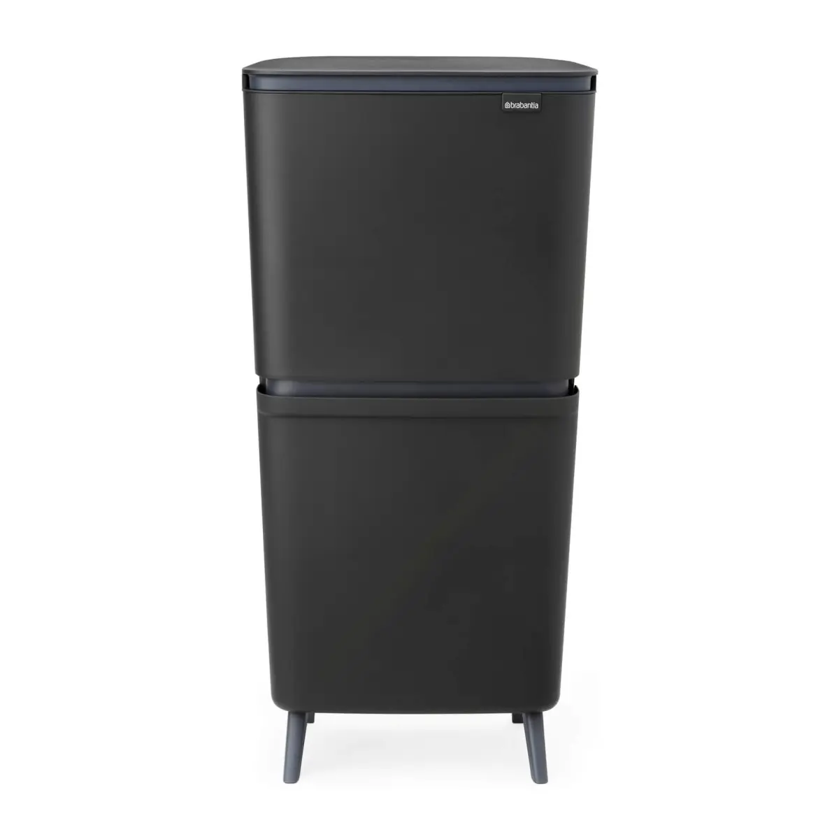 Кош за смет за разделно събиране Brabantia SortUp Hi 20+10+10L, Dark Grey, (35948589)