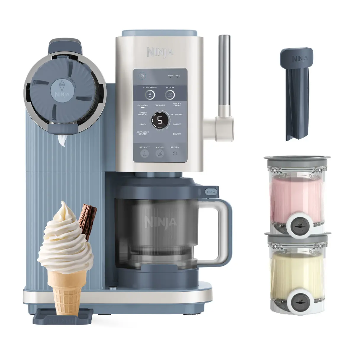 Машина за сладолед Ninja Creami Scoop & Swirl NC702EU, (35950724)