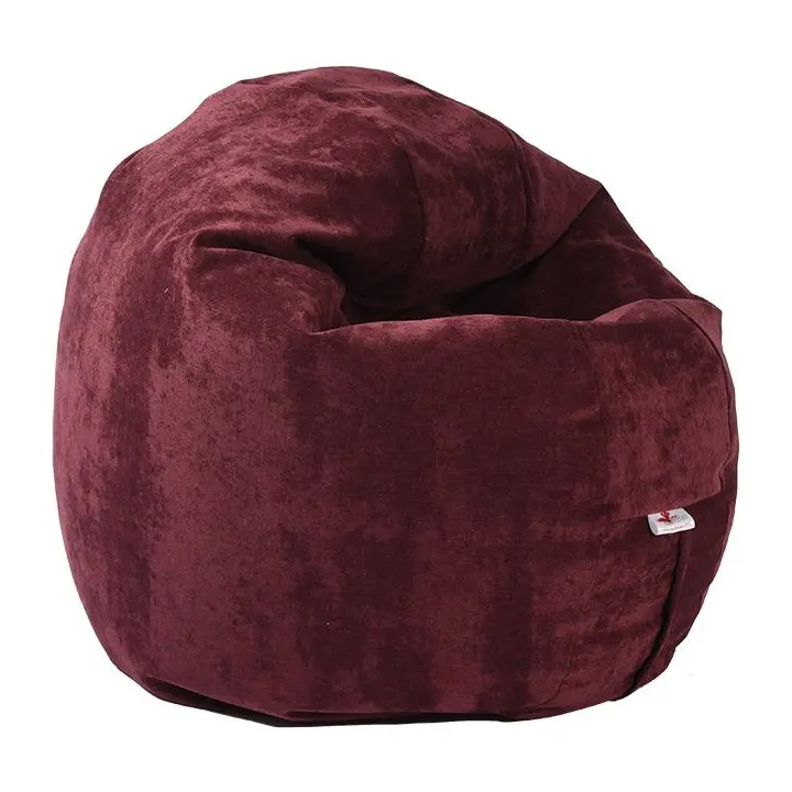 Пуф, за деца, 210л., Relaxo - Velvet Marshala, Перящ се калъф, Пълнеж от Полистиролни, Гама Premium