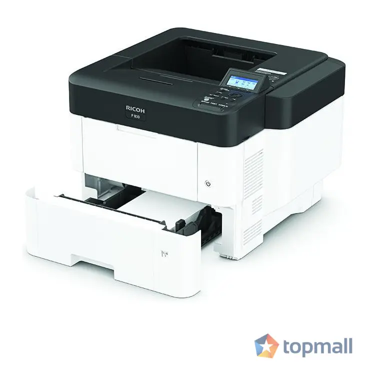 Лазерен принтер RICOH P 800, USB, LAN, USB Host, A4, 55ppm, Стартов консуматив 10000 к., (35933684)
