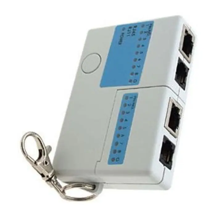 Тестер за кабели RJ-45/RJ-11 ESTILLO, (35933037)