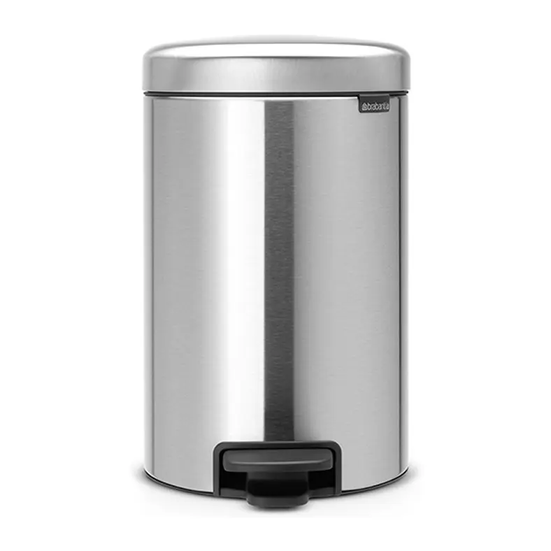 Кош за смет с педал Brabantia NewIcon 12L, Matt Steel, (35941080)