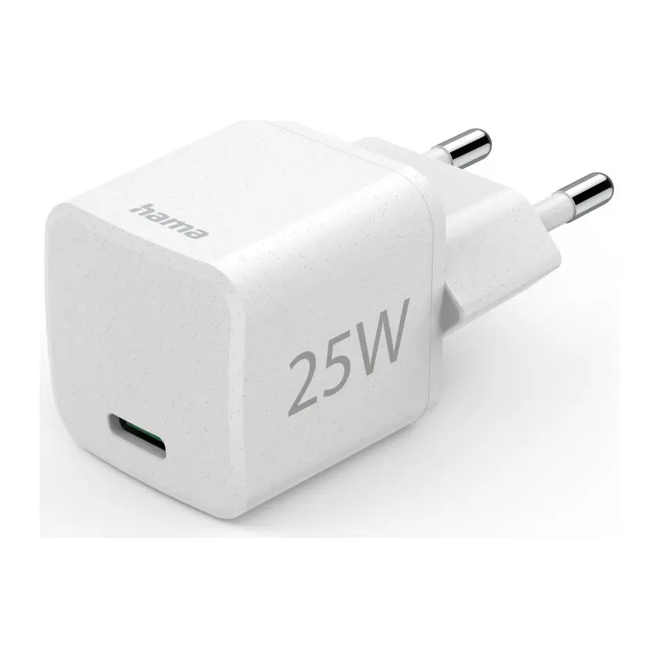 Бързо мини зарядно HAMA 'Eco', USB-C, 25 W, 187278, (35937227)