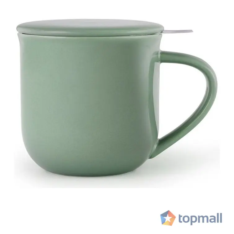 Чаша за чай с цедка VIVA Minima Stone Green 350ml, (35942962)