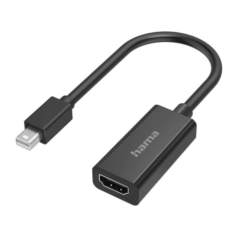 Видео адаптер Hama, Mini DisplayPort - HDMI™ гнездо, Ultra-HD 4K, (35935740)