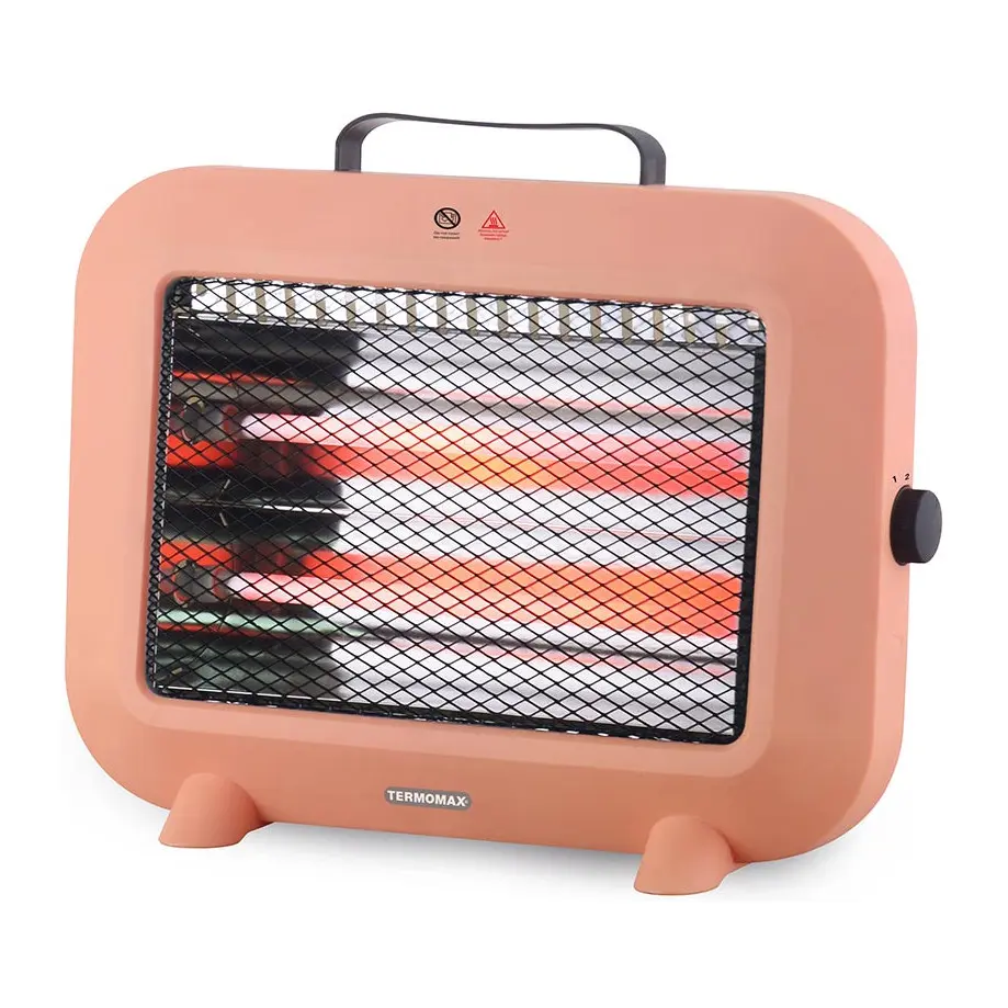 Печка кварцова Termomax TR8Q, 800W, корал, (35942975)