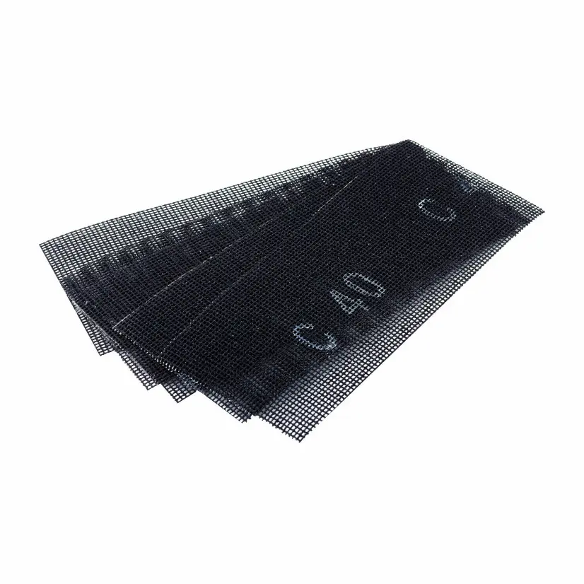 Шкурка мрежа от силициев карбид 93x230mm P100 5бр, (35925915)