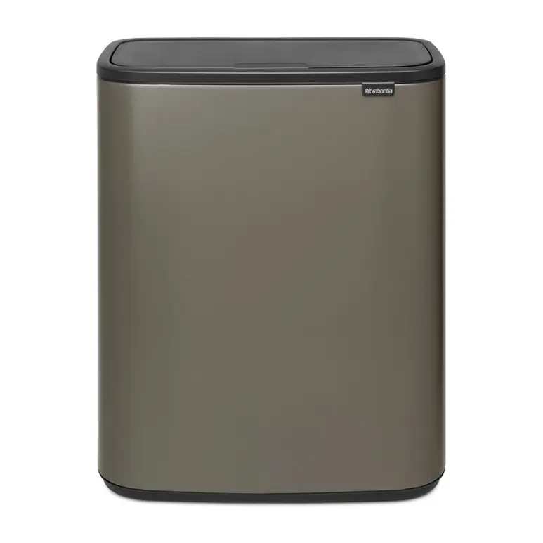 Кош за смет Brabantia Bo Touch 60L, Platinum, (35941642)