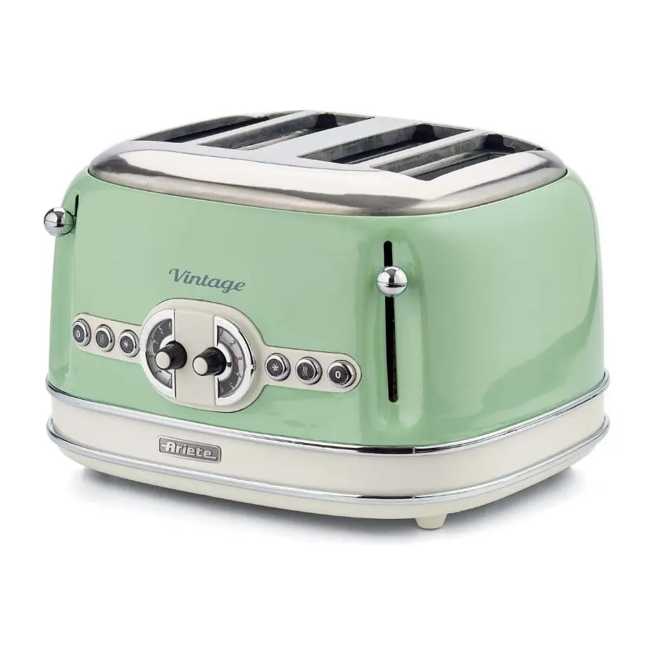 Тостер VINTAGE, 4 филии - Verde, ARIETE 00C015604AR0, (35945808)
