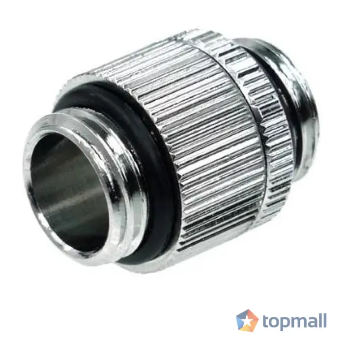 Адаптер Alphacool HF, Двоен нипел, G1/4 - G1/4, Въртящ се, Сребрист, (35936734)
