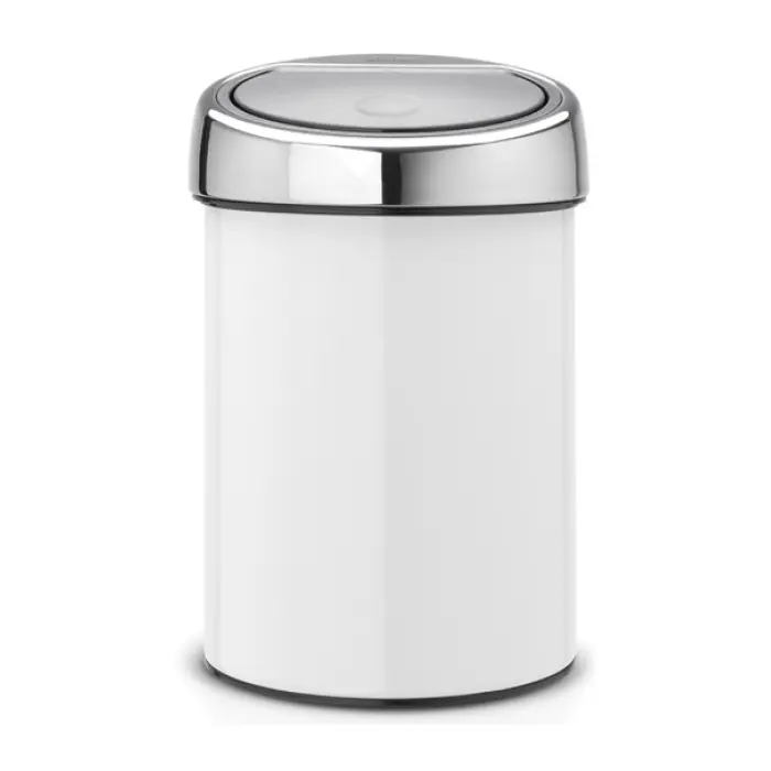 Кош за смет Brabantia Touch Bin 3L, White, (35941002)