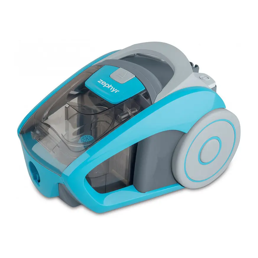 Прахосмукачка ZEPHYR ZP 1001 AX, 700W, Циклон, 5-степенна филитрираща система, Контейнер, Син/сив, (18595)