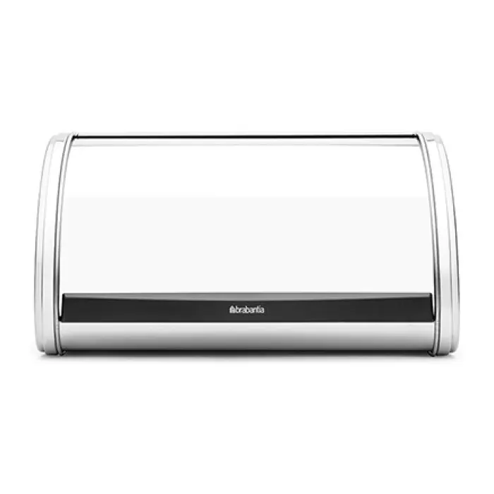 Кутия за хляб Brabantia Roll Top Medium Brilliant Steel, средна, (35940977)