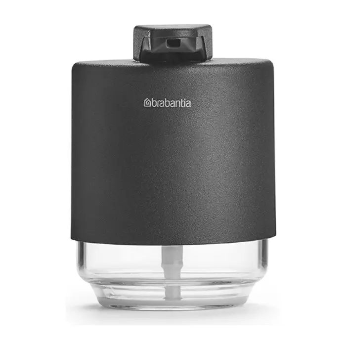 Дозатор за течен сапун Brabantia MindSet Mineral Infinite Grey, (35942514)