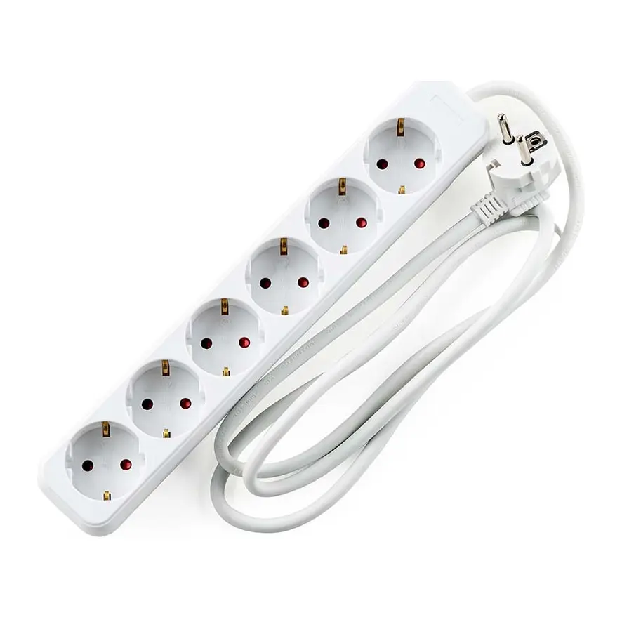 Разклонител Muhler 6G, Шуко, 1.5mm2,  1.5m дължина, (35942657)