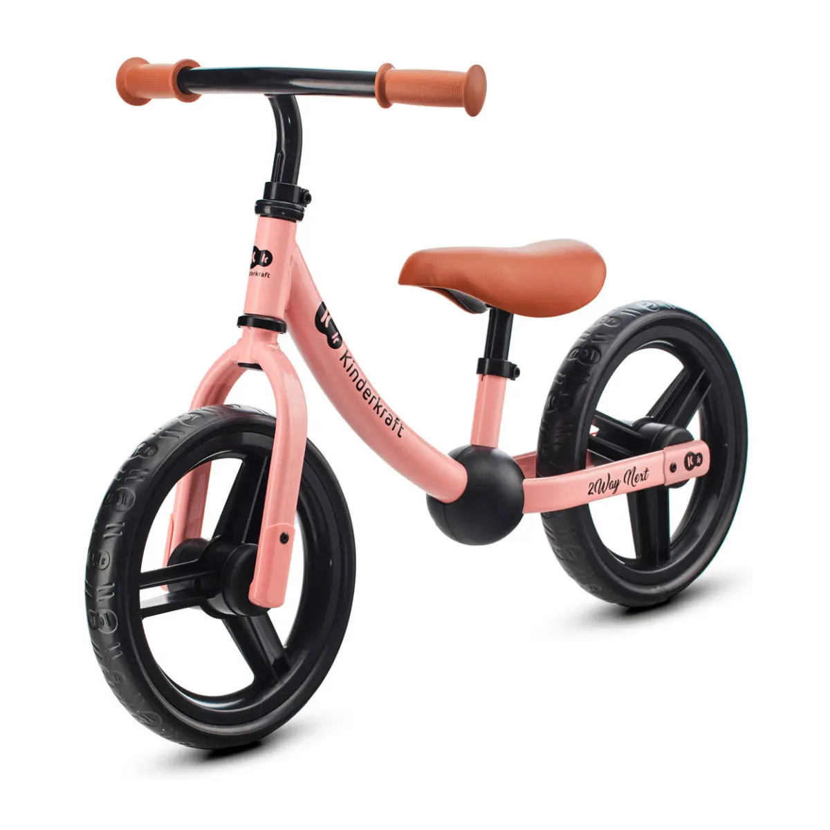 Колело за баланс KinderKraft 2WAY NEXT 2023, Rose Pink, KR2WAY22PNK0000, (35944594)