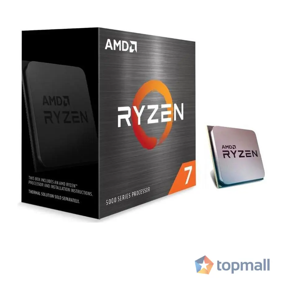 Процесор AMD Ryzen 7 5700X, AM4 Socket, 8 Cores, 3.4GHz, 36MB Cache, 65W, Box, (35935128)